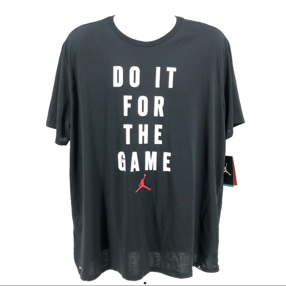 Jordan Other - Jordan “Do It For The Game” Short Sleeve Tee, NWT